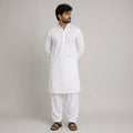 Premium White Cotton Fabric – 4.5 Meter | 100% Pure Cotton