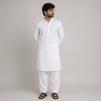 Premium White Cotton Fabric – 4.5 Meter | 100% Pure Cotton
