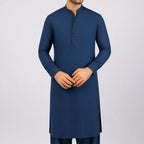 Chathams Blue Premium Wash n Wear Unstitched Fabric – 4 Meter Comfortable Suit